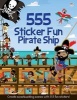 555 Sticker Fun Pirate Ship (Paperback) - Susan Mayes Photo