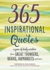 365 Inspirational Quotes - A Year of Daily Wisdom from Great Thinkers, Books, Humorists, and More (Paperback) - Mike Robbins Photo