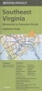  Southeast Virginia Regional Map - Richmond to Hampton Roads (Sheet map, folded) - Rand McNally Photo