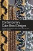 Contemporary Cube Bead Designs - Stitching with Herringbone, Peyote, Ladder Stitch, and More (Paperback) - Virginia Jensen Photo