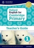 Oxford English for Cambridge Primary Teacher, Book 1 (Paperback) - Liz Miles Photo