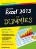 Excel 2013 Fur Dummies (German, Paperback) - Greg Harvey Photo