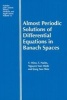 Almost Periodic Solutions of Differential Equations in Banach Spaces (Hardcover) - Yoshiyuki Hino Photo