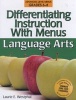 Differentiating Instruction Witn Menus Language Arts Gr 6-8 (Paperback) - Laurie E Westphal Photo