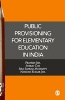 Public Provisioning for Elementary Education in India (Hardcover) - Praveen K Jha Photo