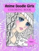 Anime Doodle Girls - Coloring Book (Paperback) - Jenny Luan Photo