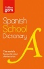 Collins GEM Spanish School Dictionary - Trusted Support for Learning, in a Mini-Format (Spanish, English, Paperback, 3rd Revised edition) - Collins Dictionaries Photo