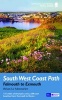 South West Coast Path: Falmouth to Exmouth (Paperback, Updated ed) - Brian Le Messurier Photo