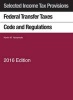 Selected Income Tax Sections - Federal Transfer Taxes Code and Regulations 2016 with Klein Map (Paperback) - Kevin Yamamoto Photo