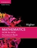 GCSE Mathematics for AQA Higher Homework Book (Paperback) - Nick Asker Photo