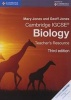 Cambridge IGCSE Biology Teacher's Resource CD-ROM (CD-ROM, 3rd Revised edition) - Mary Jones Photo