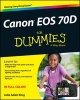 Canon EOS 70D For Dummies (Paperback) - Julie Adair King Photo