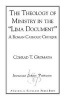 The Theology of Ministry in the "Lima Document" (Paperback) - Conrad T Gromada Photo