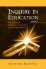 Inquiry in Education, v. 1: Conceptual Foundations for Research as a Curricular Imperative (Paperback) - Mark W Aulls Photo