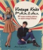 Vintage Knits for Him & Her - 30 Modern Knitting Patterns for Stylish Vintage Knitwear (Paperback) - Ame England Photo