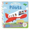 Flip and Find Pilots - A Guess Who/Where Flap Book About a Pilot (Board book, Main Market Ed.) - Samantha Meredith Photo