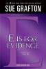 E Is for Evidence (Paperback) - Sue Grafton Photo