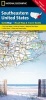 Southeastern United States - Guide Map, Road Map & Travel Guide (Sheet map, folded) - National Geographic Maps Photo