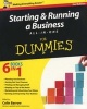 Starting and Running a Business All-in-One For Dummies (Paperback, UK ed) - Colin Barrow Photo