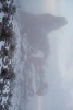 A Foggy Snow Covered View of the Turret Arch in Arches National Park, Utah - Blank 150 Page Lined Journal for Your Thoughts, Ideas, and Inspiration (Paperback) - Unique Journal Photo