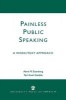 Painless Public Speaking - A Work Text Approach (Paperback) - Abne M Eisenberg Photo