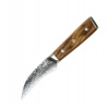 Lifespace Luxury 3.5" Paring Olive Wood Full Tang Damascus Knife Photo