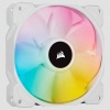 Corsair SP120 RGB ELITE Computer case Fan 12 cm White 3 pieces 120 mm 400 - 1500 RPM PWM Triple Pack Photo