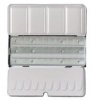 JAS Jackson's - Empty Metal Watercolour Box - Holds 36 Half Pans or 18 Full Pans - With Fold-Out Palette Photo