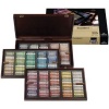 Rembrandt Talens Soft Pastel 225 Complete Deluxe Wooden Box Set Photo