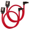 Corsair CC-8900280 Premium Sleeved SATA L-Shaped Cable Photo