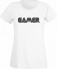 JuiceBubble Gamer Ladies White T-Shirt Photo