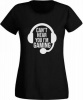 JuiceBubble Can't Hear You I'm Gaming Ladies Black T-Shirt Photo