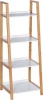 WENKO - Finja 4-Tier Shelving Unit - Bamboo Photo