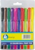 Trefoil 4 Stationery Colour Ballpoint Pens - Assorted Colours Photo