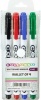 Collosso Slim Whiteboard Marker Fine Wallet-4 - Black Blue Red Green Photo