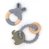 Little Luna Grey Teething Ring Bundle Photo