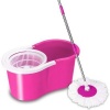 Magic Publications Ltd Magic Mop Rotating 360° Bucket Set - Pink Photo