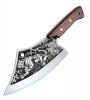 Lifespace 8" Tiger Cleaver with Copper Nails in Black Gift Box Photo