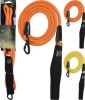 GOOD BOYS Dog Leash with Matte Black Safety Clasp SIZE 1800x18mm - Orange Photo