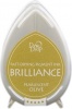 Tsukineko Brilliance Dew Drop Ink Pad - Pearlescent Olive Photo