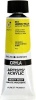 Daler Rowney Cryla Acrylic Tube - Lemon Yellow Photo