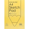 Goldline Glued Sketch Pad - 95gsm - A4 21x29.7cm Photo