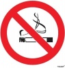 Tower Mini Decal - No Smoking Photo