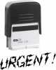 Colop C20 Self Inking Rubber Stamp - Urgent - Black Photo