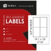 Redfern L4UPB Lever Arch Multi-Purpose Inkjet-Laser Labels - 139mm x 99.1mm Photo