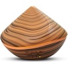 Silkinder Woodgrain Pyramid Inspired Ultrasonic Essential Oil Aroma Diffuser Photo