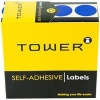 Tower Round Colour Code Label Rolls - Bulk Bundle Pack Photo