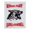 Complete Sign - Beware Alsatian Photo