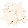 Dala Wooden Pieces - Assorted Stars Photo