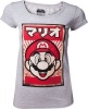 Difuzed Nintendo Mario Propaganda Poster Ladies T-Shirt Photo